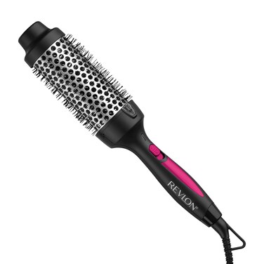 REVLONPerfect Match Hot Styler Reduces Frizz  Boosts Shine  Hot Brush Creates Curls Builds Body and Boosts Volume  Gently Style and Extend Your Blowout