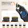 SUPRENTProfessional Cordless Hair Clippers for Men Hair Cutting Kit for Barbers  Family Wireless Beard Hair Trimmers Set with LED Display Rechargeable Hair Cutting Machine for Family Black