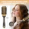 Round Hair Brush for Blow Drying Aluminium Curly Hair Brush Hairbrushes for Women Professional Curling Straightening Add Volume and Shine 17 inch Barrel 25 inch with Bristles