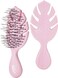 Wet Brush Go Green Mini Detangler Pink  Detangling Travel Hair Brush  UltraSoft IntelliFlex Bristles Glide Through Tangles  Gently Loosens Knots While Minimizing Pain Split Ends  Breakage