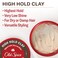 Old Spice High Hold Hair Styling Clay for Men Highest Hold with Very Low Shine 222 oz