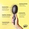 Wet BrushEasy Blow Out Hair Brush Black  Edgeless HeatFlex Bristles Are Blow Dry Safe  Ergonomic Handle Manages Tangles for Maximum Volume  Ceramic Coated Pad Smooths And Straightens