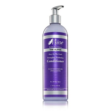 The Mane ChoiceThe Alpha Easy On The Curls Hydration Curly Hair Conditioner Nourishing Detangling Conditioner Enriched with Biotin  Vitamin E Sulfate  ParabenFree 16 oz