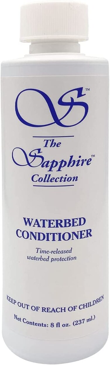 Blue Magic Sapphire Waterbed Conditioner  Prevents Algae  Bacteria Extends Waterbed Life Easy to Use Suitable for All Waterbeds Longlasting Formula Premium Maintenance Solution 8 fl oz Bottle