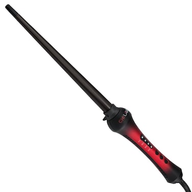 CHI Lava Tapered Hairstyling Wand Versatile Hair Curler Wand for Flawless Curls Lower Temperature for Medium to Long Hair Lengths 38 34 Barrel