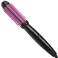 REVLON Silicone Bristle Heated Hair Styling Brush  Fast Long Lasting Volume for Easy Styling  1 Barrel for Full Body and Smooth Styles BlackPink