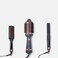 Hairitage Up in The Air Volumizing Brush  Hair Dryer for Curling  Straightening  Ceramic Tourmaline  OneStep Blowout Brush  Volumizer  Bouncy Blownout Hair  2 Heat Speeds  Cool Option Grey