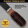 Conair All Purpose Boar Bristle hairbrush  Hair brush  Hairbrush for Men and Women  Brown