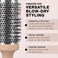 InfinitiPro by Conair  Hair Brush  Round Brush  Round Brush for Blow Out  Designed to Retain Heat and Optimal Airflow  Performa Series