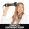 CHI Volumizer 4in1 Blowout Brush Hair Dryer Creates Smooth Silky  Shiny Hair Four Interchangeable Attachments for Versatile Styling