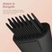 SharkXSKHD4WTCB FlexStyle Wide Tooth Comb Blow Dryer Comb Attachment for FlexStyle Air Styling  Drying System Styling Tool for Curly and Coily Hair Black