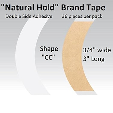Tape Contour Shape CC Double Side Adhesive 36pcs