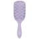 Wet Brush Go Green Thick Hair Paddle Detangling Brush Purple  UltraSoft IntelliFlex Bristles With AquaVent  Gently Loosens Knots While Minimizing Pain  Curly Coarse Long Wet  Dry Hair