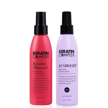 Keratin ComplexBlow Dry Essential Smooth Kit  Keratin Obsessed 5 fl oz  KCSMOOTH LeaveIn Lotion 5 fl oz