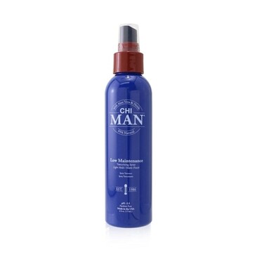 CHI Man Low Maintenance Texturizing Spray Formulated With Oud Fragrance Oud fragrance Thicker Fuller Hair 6 ounces