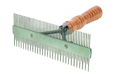 Weaver Leather 2 Sided Comb Silver