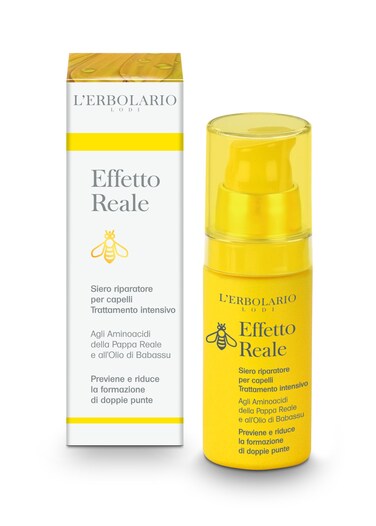 LErbolarioEffetto Reale Repair Serum  Hair Serum for Thinning Hair  Reduces Split Ends and Provides Essential Nutrients to Strengthen Strands  Softens Tresses for Easy Comb  1 oz