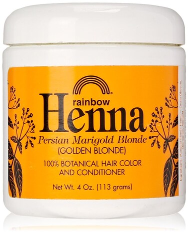 Rainbow ResearchHenna Hair Color and Conditioner Persian Marigold BlondeGolden Blonde 4 Ounce