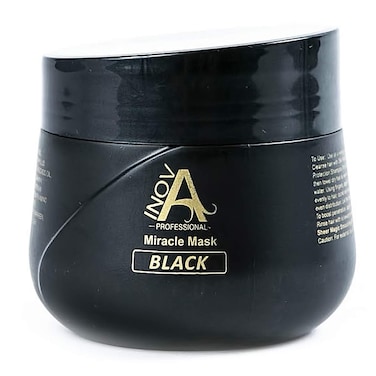 Inova ProfessionalColor Revive  Enhance  The Miracle Mask  Color Deposit Black  Deep Conditioning Mask 102 Fluid Ounce