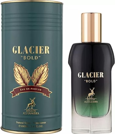 Maison Alhambra Glacier Bold for Unisex Eau de Parfum Spray 34 Ounce  100 ml