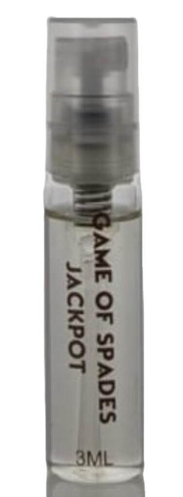 Jo Milano Game Of Spades Jackpot Vial Parfum Spray for Unisex 010 Ounce3ml
