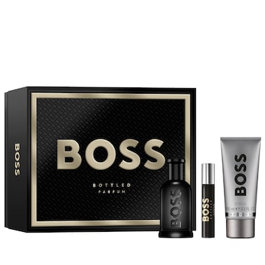 Hugo Boss Bottled Parfum  Woody Ambery Mens Cologne  With Notes of Leather Orris  Wood  Luxury Perfumes for Men  Long Lasting Fragrance
