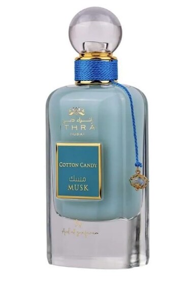 Ard Al Zaafaran Ithra Dubai Cotton Candy Musk Eau De Parfum Spray for Women 34 Ounce