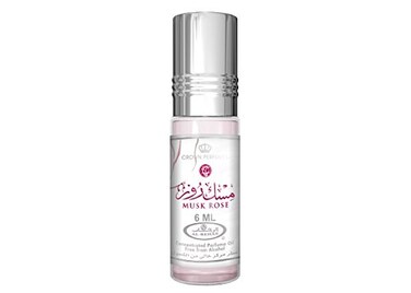 Al Rehab Musk Rose Concentrated Perfume Oil for Women 02 Ounce  6ml