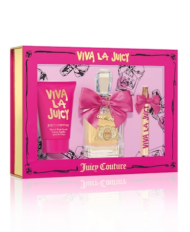 Juicy Couture Viva La Juicy 3 Piece Fragrance Gift Set Perfume for Women