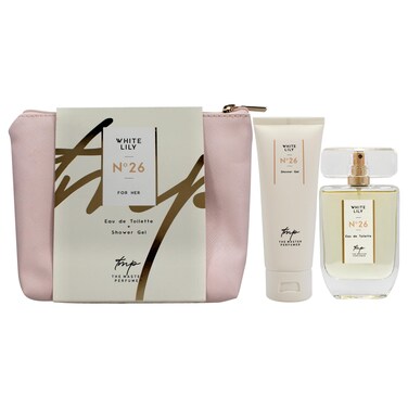 White Lily N26 for Women  2 Pc Gift Set 17oz EDT Spray 5oz Shower Gel