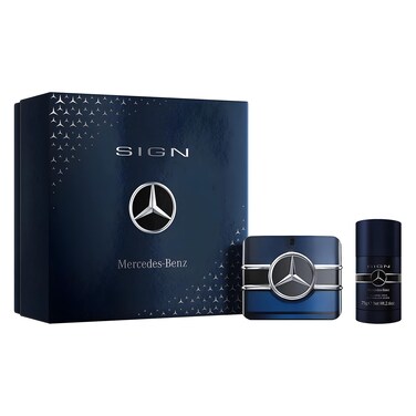 MercedesBenzSign Fragrance Gift Set for Men  2 Pc Set 34 Fl Oz Eau De Parfum Spray 26 Oz Body Deodorant Stick  Luxury Long Lasting Perfume Perfect for gifting