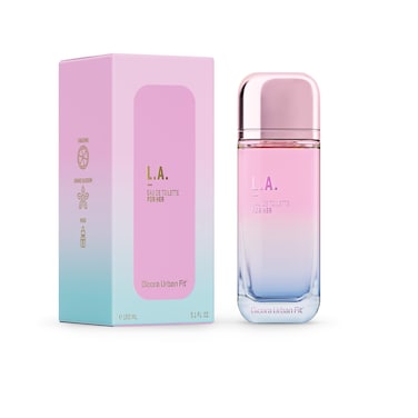 Dicora Urban Fit LA Perfume for Women  Notes of Raspberry Lychee and Rose  Long Lasting Fragrance  507 oz EDT Spray