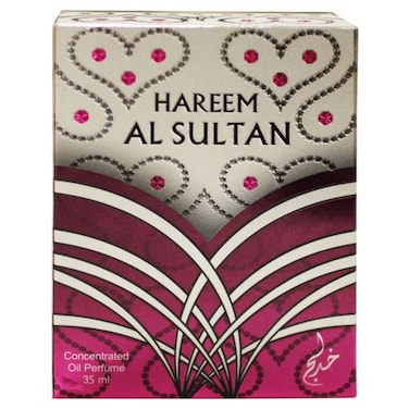 KHADLAJ PERFUMESHareem Al Sultan Silver Concentrated Perfume Oil 118 Ounce Unisex
