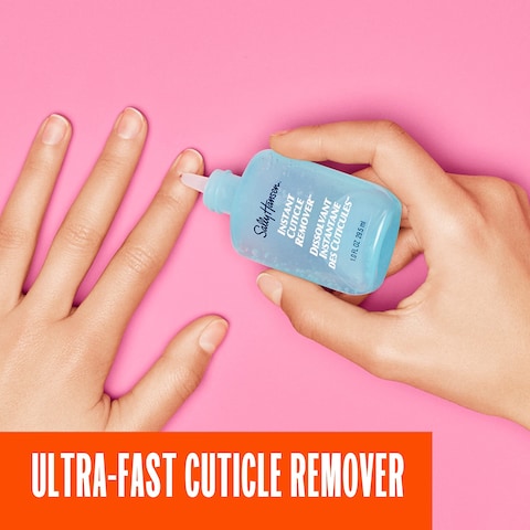Sally Hansen Instant Cuticle Remover Nail Treatment Fast Drying Contains Aloe and Chamomile