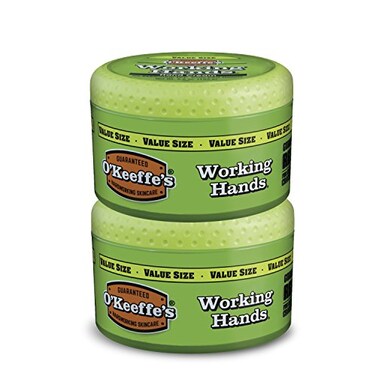 OKeeffes Working Hands Hand Cream For Extremely Dry Cracked Hands 68 oz Jar Value Size Pack of 2