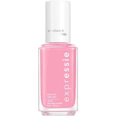 essieexpressie QuickDry Nail Polish 8Free Vegan Translucent Pink Mall Crawler 033 fl oz