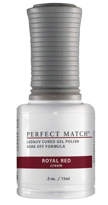 LECHATPerfect Match Gel Polish Royal Red 05 Fl Oz PMS06