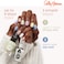 Sally HansenMiracle Gel Cozy Chic Stay Toasty Long Lasting GelLike Formula No UV Lamp Needed Nude Nail Polish