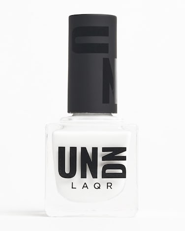 UNDN Vegan Nail Polish  Blank Canvas  White Nail Polish  Fingernail Polish for Women and Men  Long Lasting Cruelty Free  05 oz
