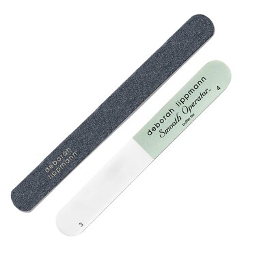 Deborah LippmannNail File Set  Emery Board for Manicure Pedicure  Fingernail Tool for Buffering Smoothing  Smooth Operator  Metal Queen Bundle