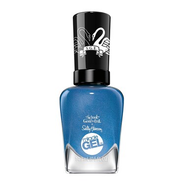 Sally HansenMiracle Gel The School for Good and Evil The Storian Long Lasting GelLike Formula No UV Lamp Needed Blue Nail Polish