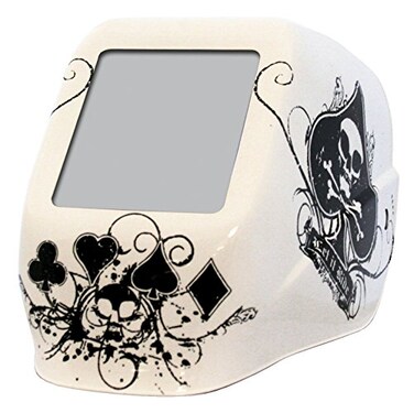 Jackson Safety 24739 W10 HLX 100 Ace of Spades Passive Welding Helmet 514 Length x 412 Width Pack of 2