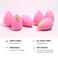 AOA Studio Collection makeup Sponge Set Latex Free and Highdefinition Set of 6 makeup Wonder blender For Powder Cream and Liquid Super Soft Wonder Beauty Cosmetic