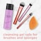 Real TechniquesBrush  Sponge Cleansing Gel Makeup Brush  Makeup Blending Sponge Shampoo Gently Removes Makeup Oil  Other Impurities Vegan  CrueltyFree 4fl oz118 ml Bottle