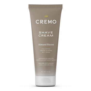 Cremo Almond Bloom Moisturizing Shave Cream Astonishingly Superior UltraSlick Shaving Cream for Women Fights Nicks Cuts and Razor Burn 6 Fl Oz