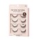 KISSThe New Natural False Eyelashes Nude Blazer 12 mm Includes 4 Pairs Of Lashes Contact Lens Friendly Easy to Apply Reusable Strip Lashes