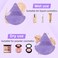 8 Pieces Triangle Powder Puff Face Soft Triangle Makeup Puff Velour Cosmetic Foundation Blender Sponge Beauty Makeup Tools