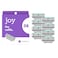 joy Womens Razor Blade Refills 8 Count Purple Lubrastrip to Help Avoid Skin Irritation