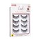 KISS Lash Couture Naked Drama False Eyelashes Cruise 16 mm Includes 4 Pairs Of Lashes Contact Lens Friendly Easy to Apply Reusable Strip Lashes