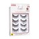 KISS Lash Couture Naked Drama False Eyelashes Cruise 16 mm Includes 4 Pairs Of Lashes Contact Lens Friendly Easy to Apply Reusable Strip Lashes